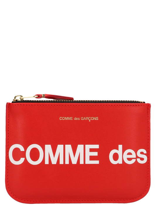 Comme Des Garcons Wallet Comme Des Garcons Wallet Huge Logo Purse