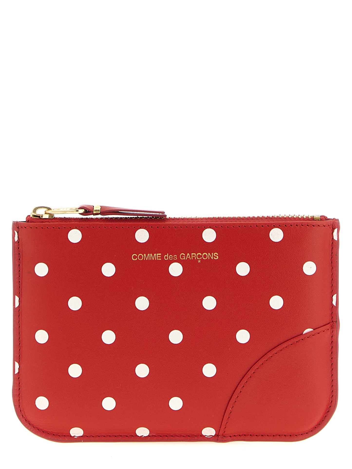 Comme Des Garcons Wallet Comme Des Garcons Wallet Polka Dots Printed Card Holder