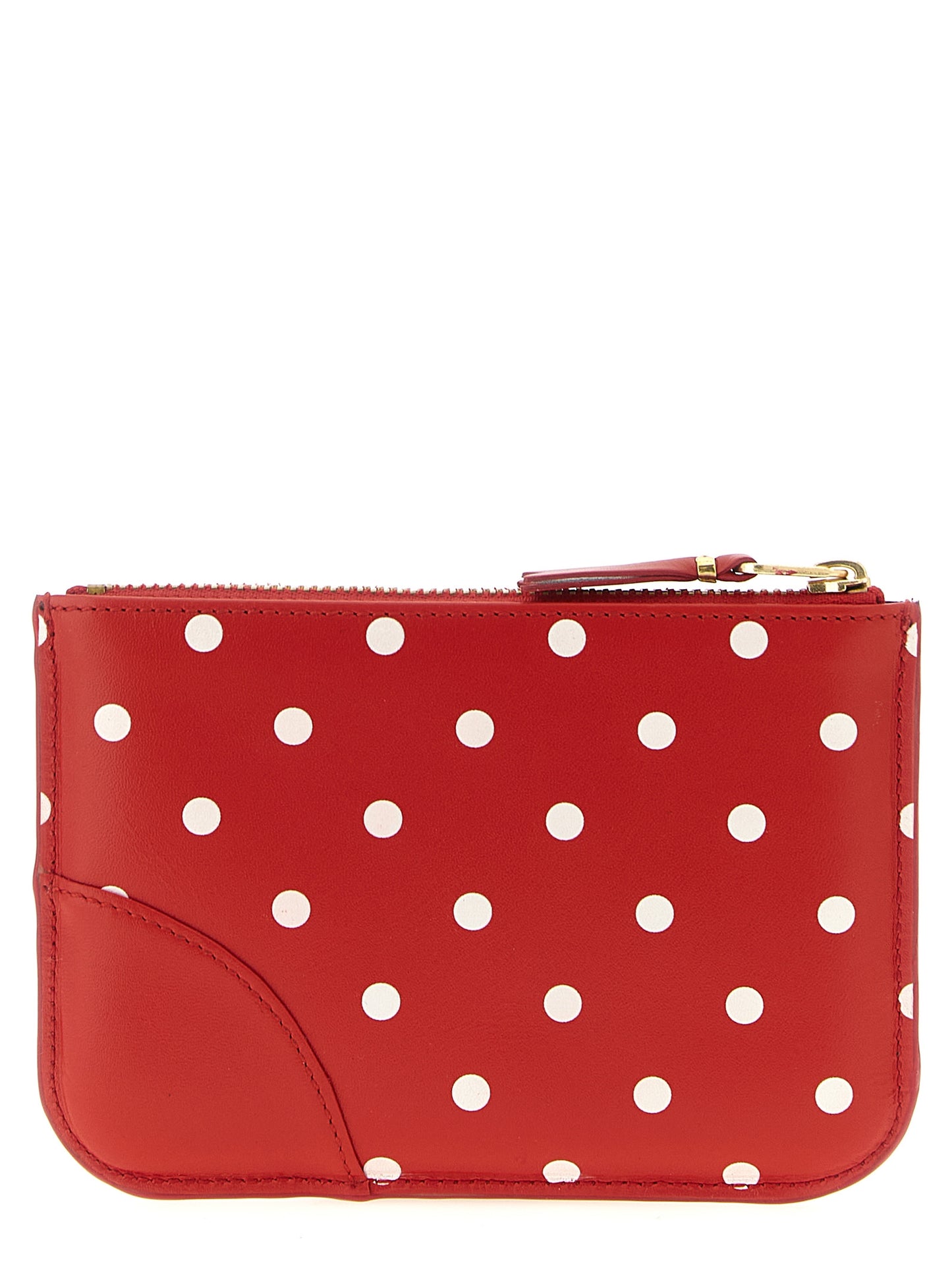 Comme Des Garcons Wallet Comme Des Garcons Wallet Polka Dots Printed Card Holder