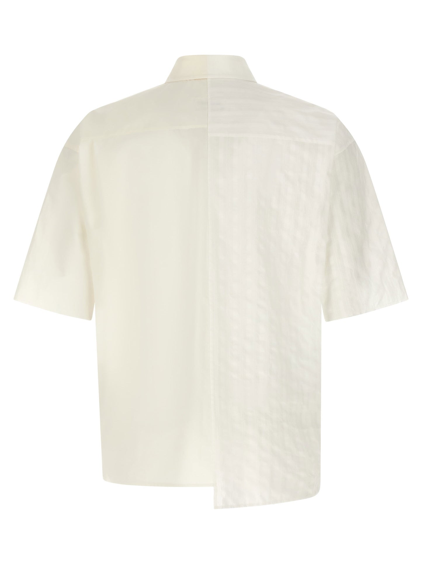 قميص Bi-material من Mm6 Maison Margiela