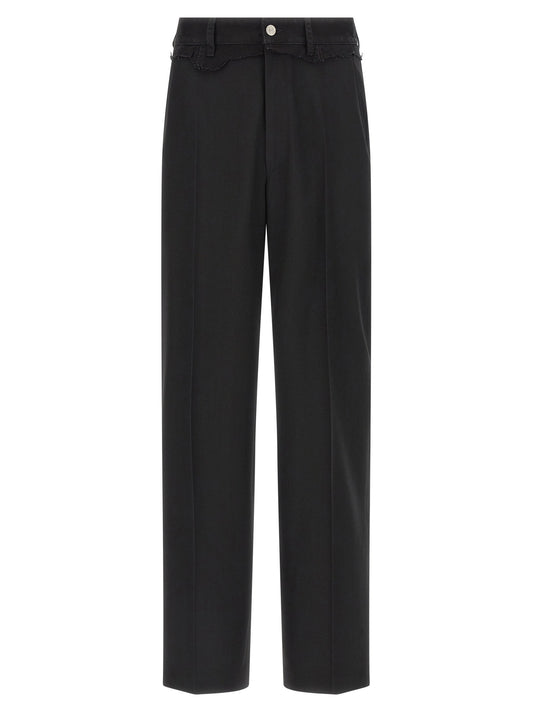 Mm6 Maison Margiela Denim Insert Pants