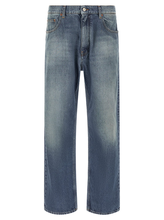 جينز بقصة أرجل مستقيمة من Mm6 Maison Margiela