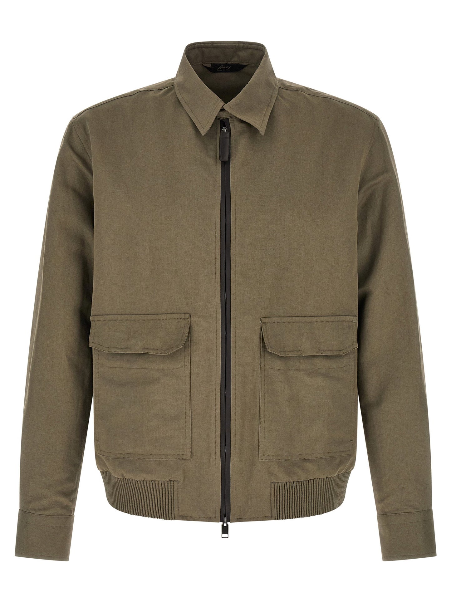 Brioni Linen Cotton Blouson