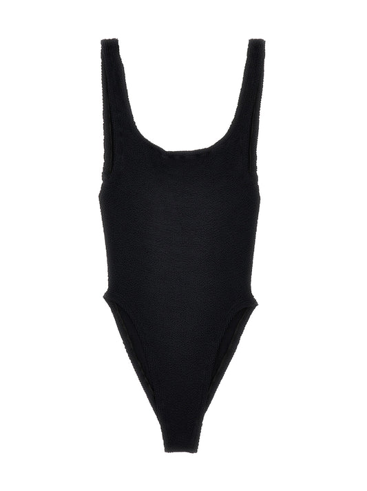 Hunza G Hunza G Square Neck One-piece Swimsuit