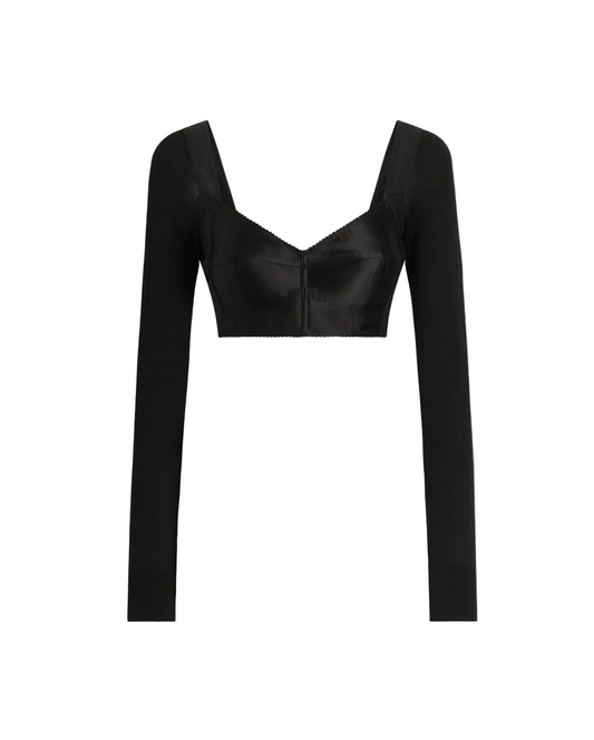 Bustier crop top