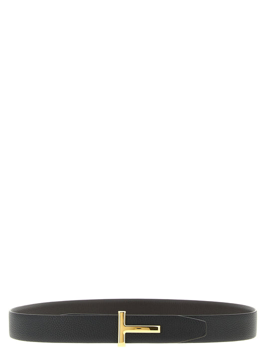 Tom Ford Hammered Reversible Belt