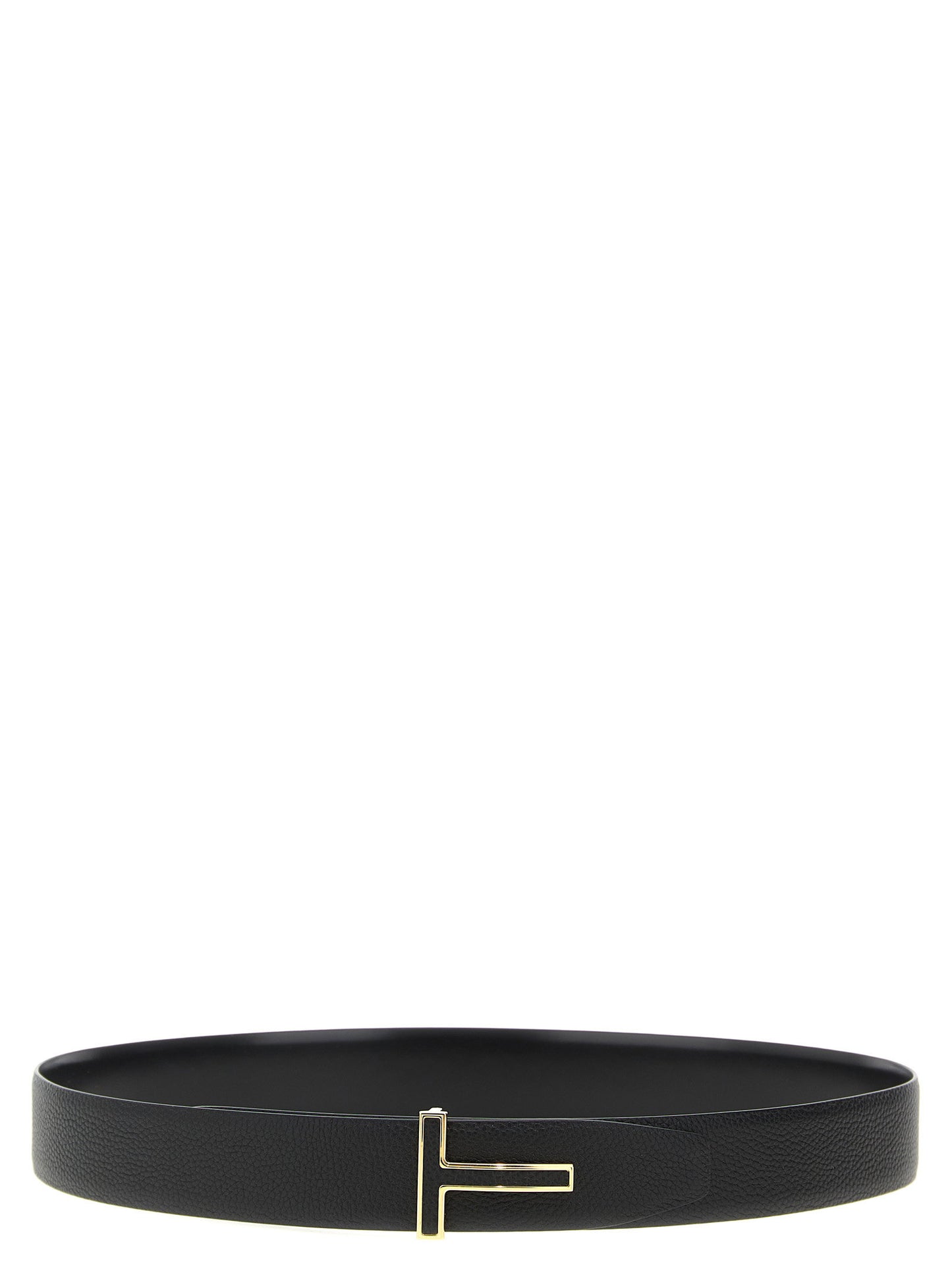 Tom Ford Logo Buckle Reversible Belt