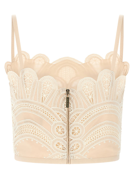 Elie Saab Macramé Bralette