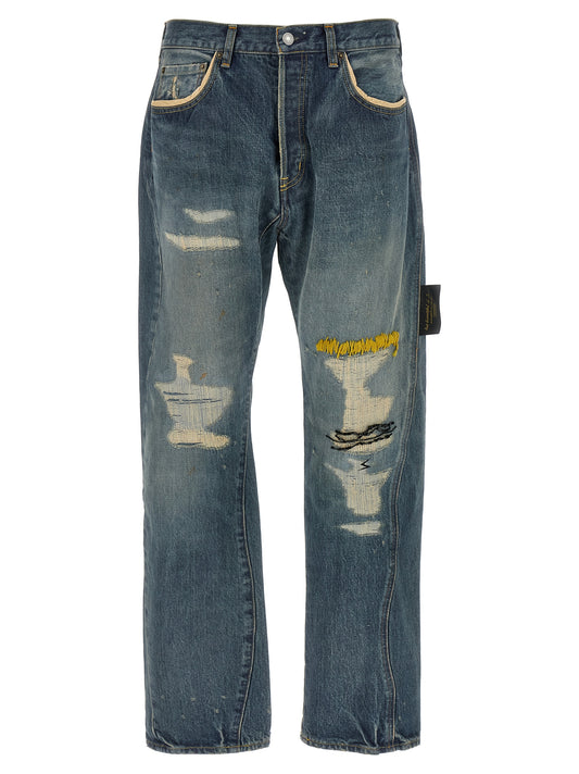 Undercover Undercover Embroidery Jeans