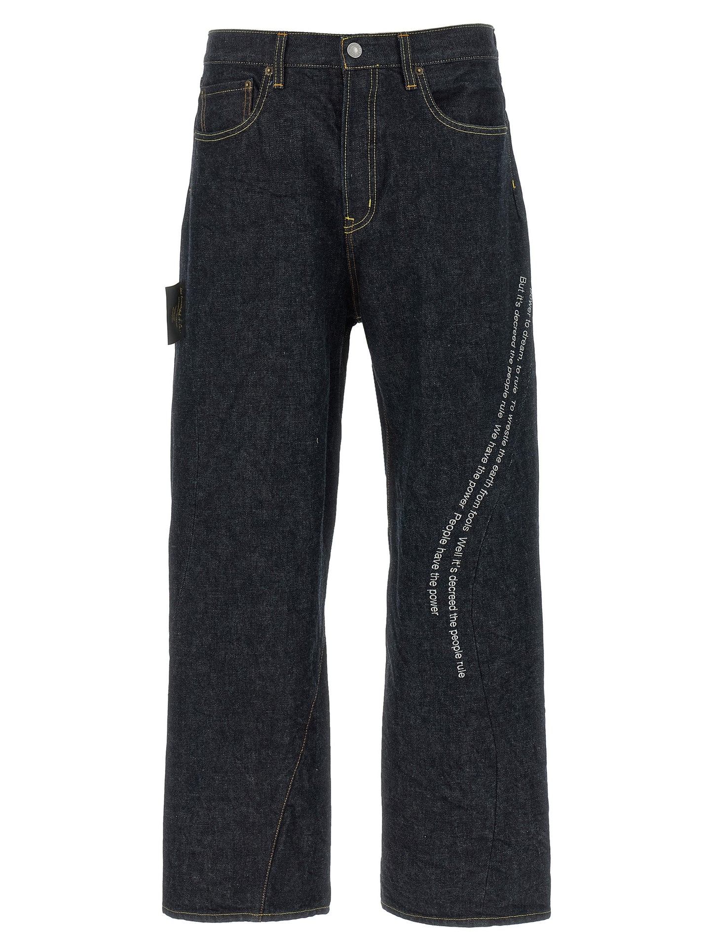 Undercover Undercover People Have The Power Jeans