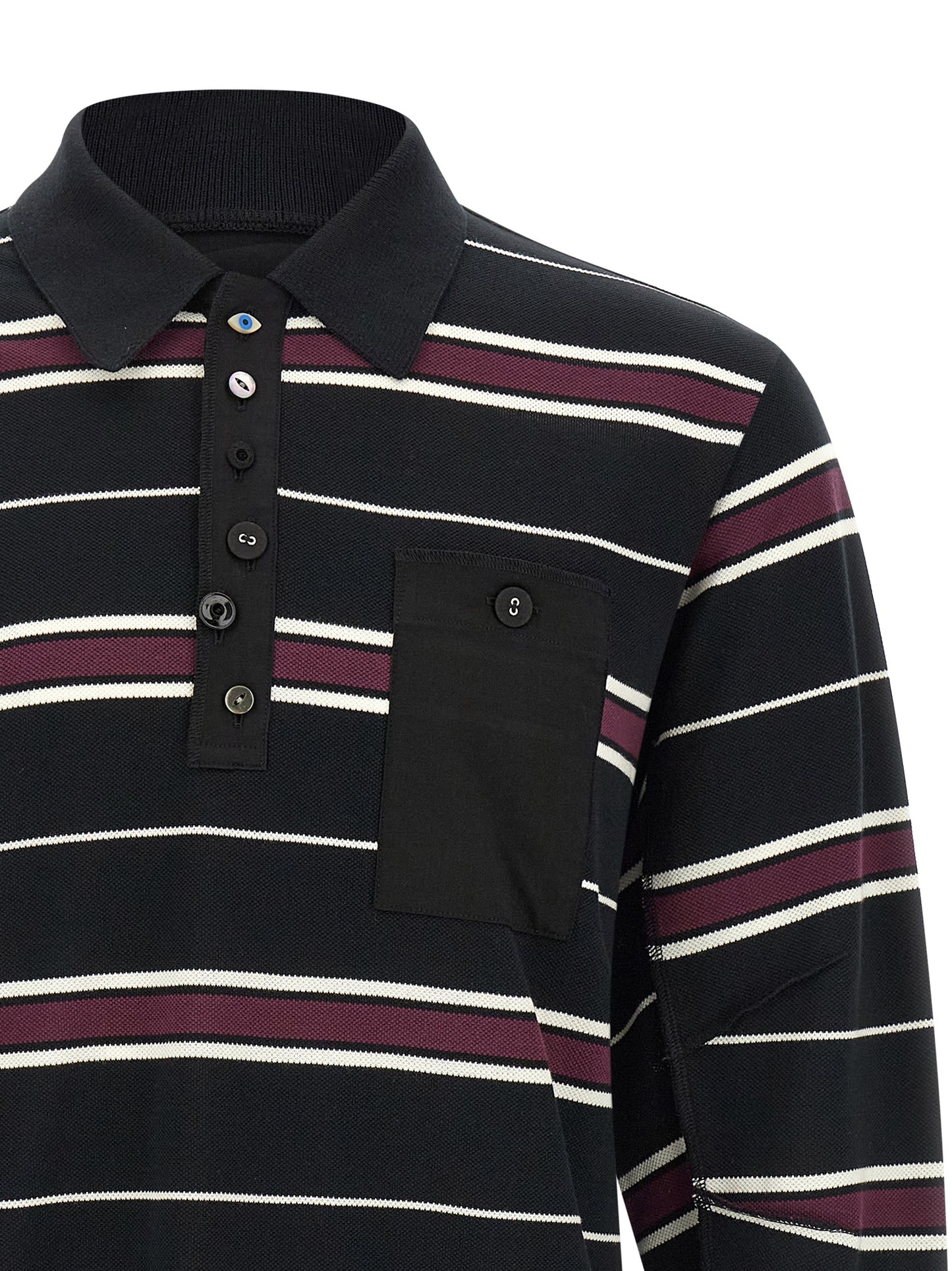 Undercover Undercover Long Sleeve Polo Shirt