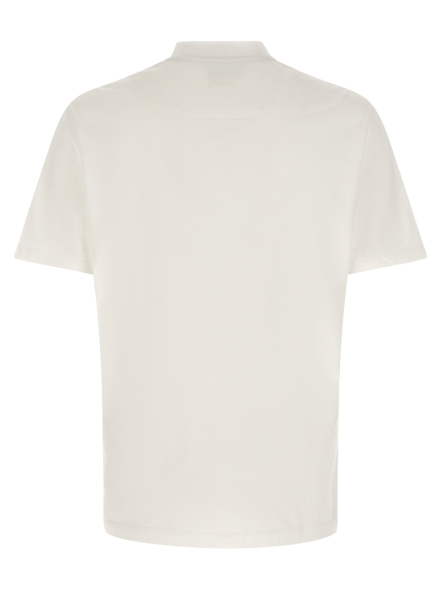 Brioni Logo Embroidery T-shirt