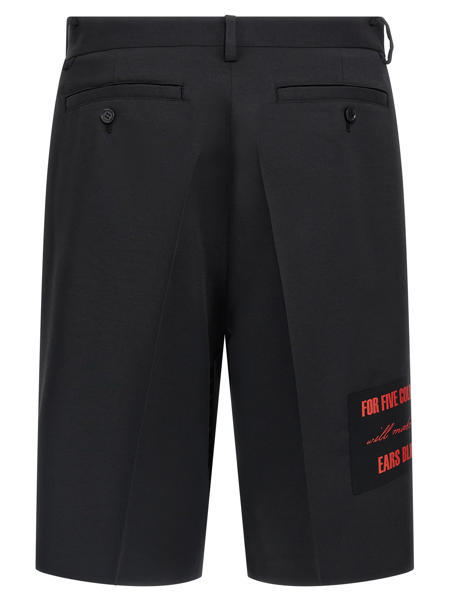 Undercover Undercover Patch Bermuda Shorts