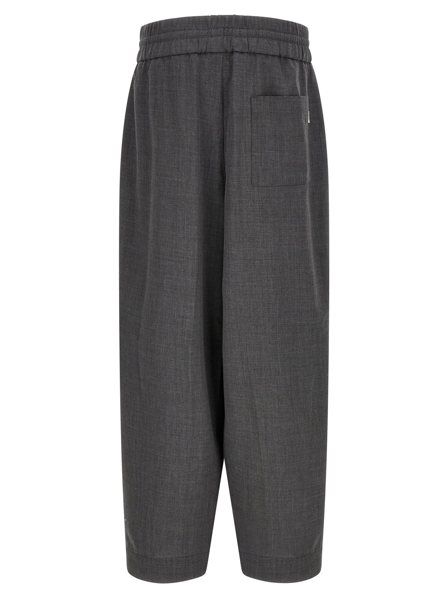 Ami Paris Mélange Wool Pants