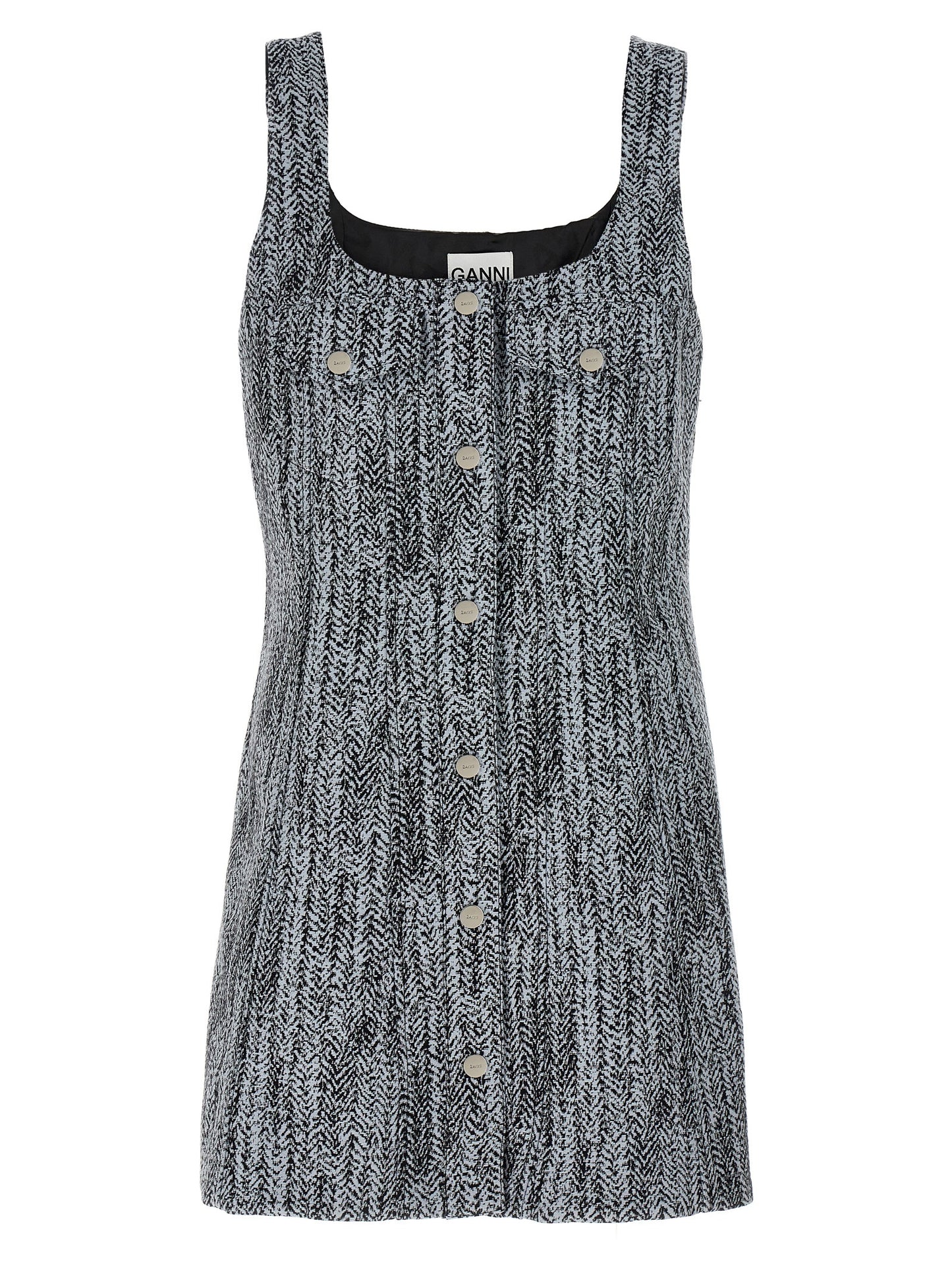 Ganni Ganni Tweed Dress