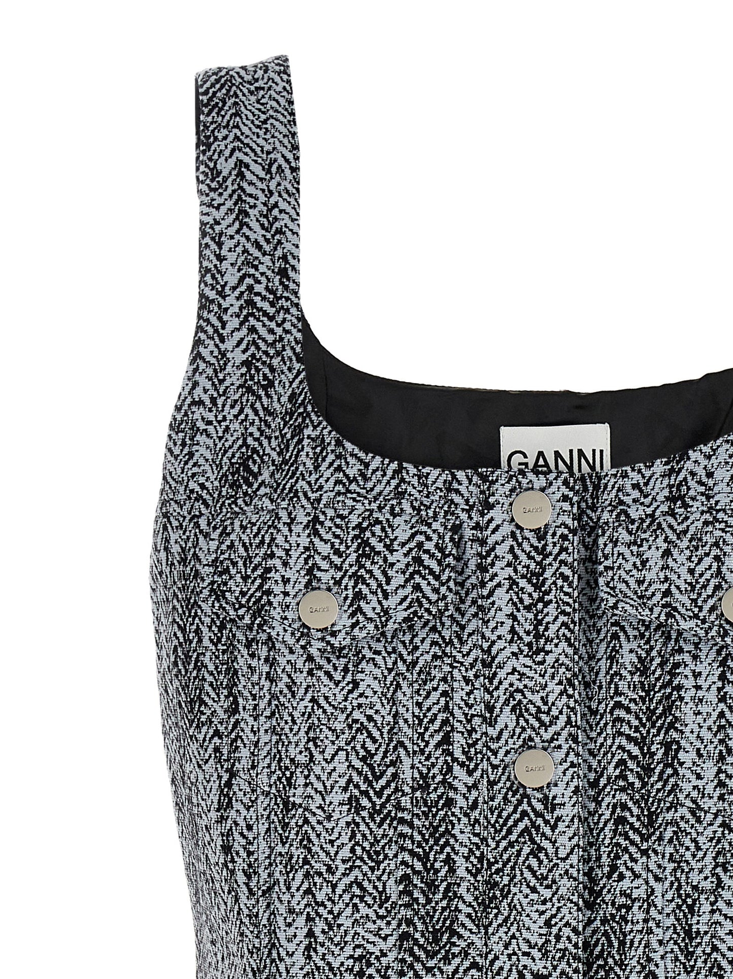 Ganni Ganni Tweed Dress