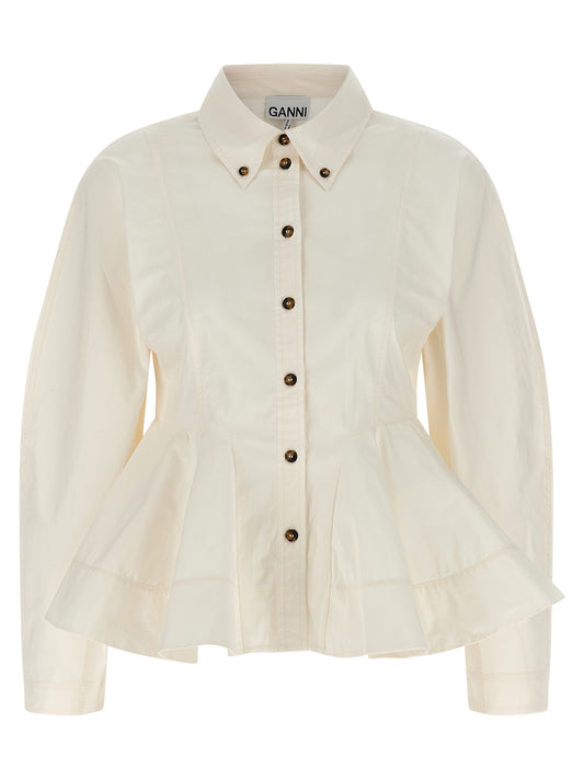 Ganni Ganni Peplum Shirt