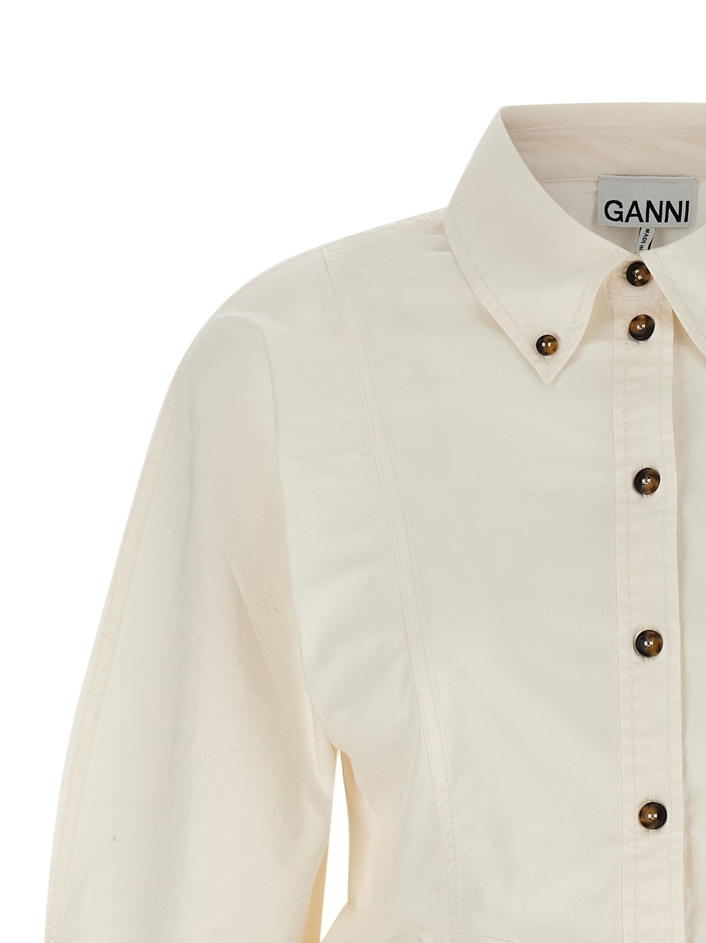 Ganni Ganni Peplum Shirt