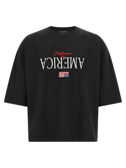 Willy Chavarria Welcome To America- Buffalo T-shirt