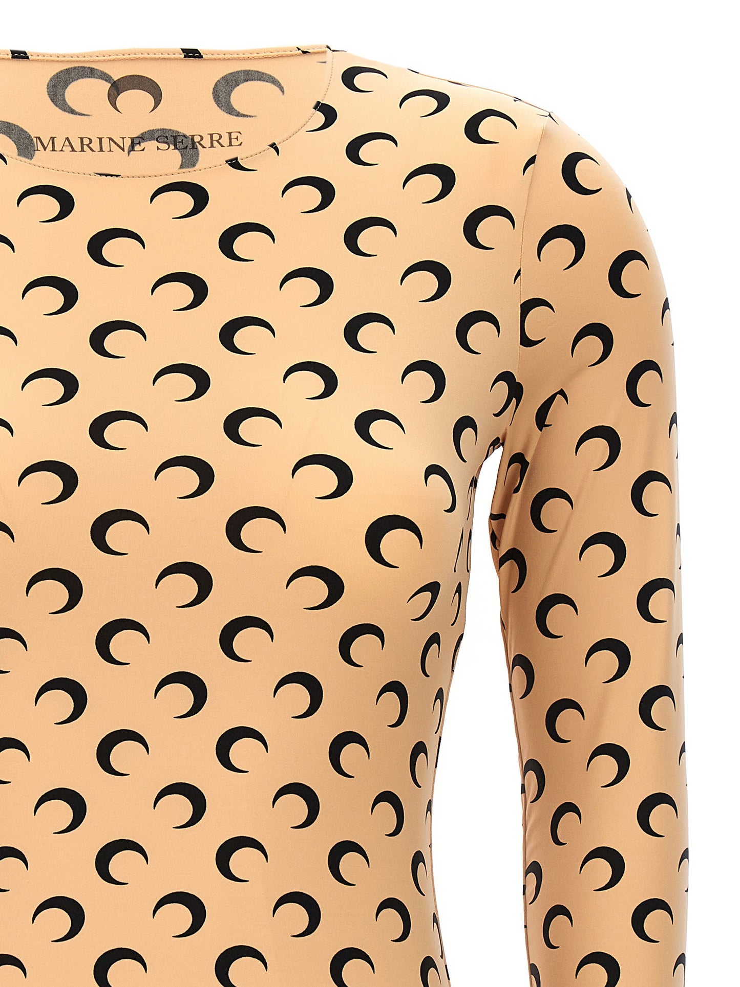 Marine Serre Moon Printed Jersey Top