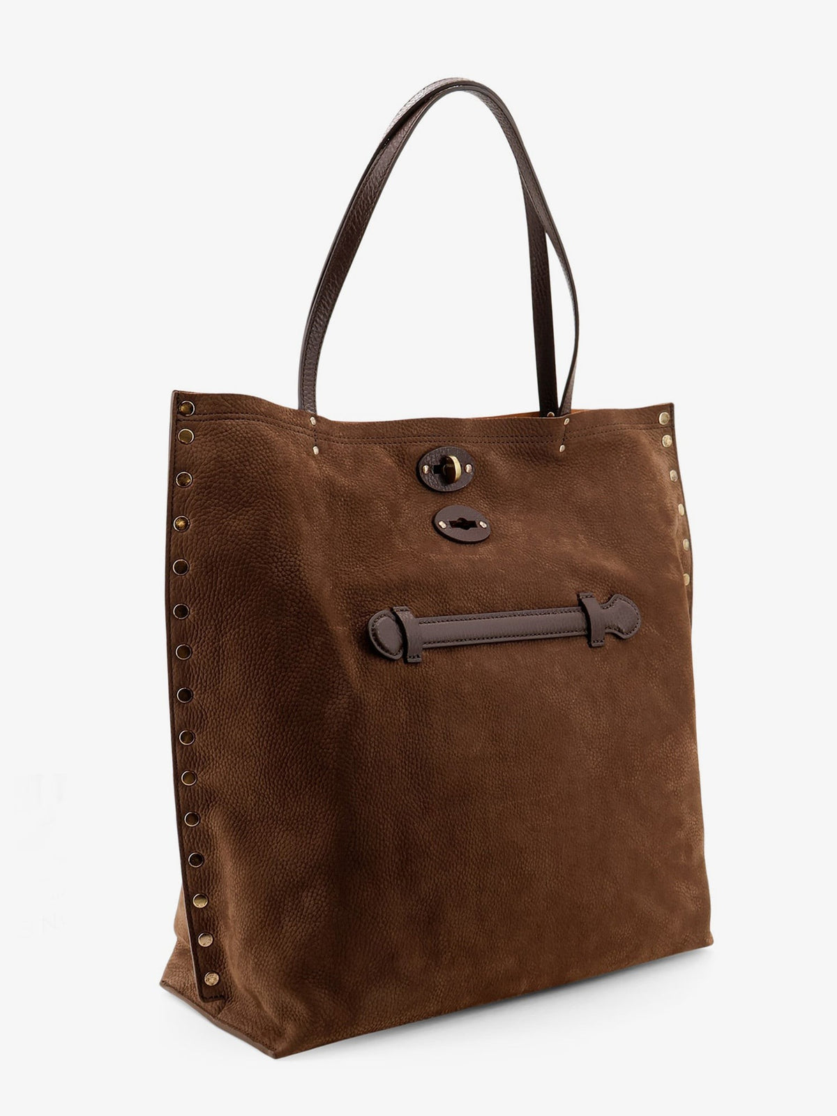 A Spasso Jones hammered leather shoulder bag