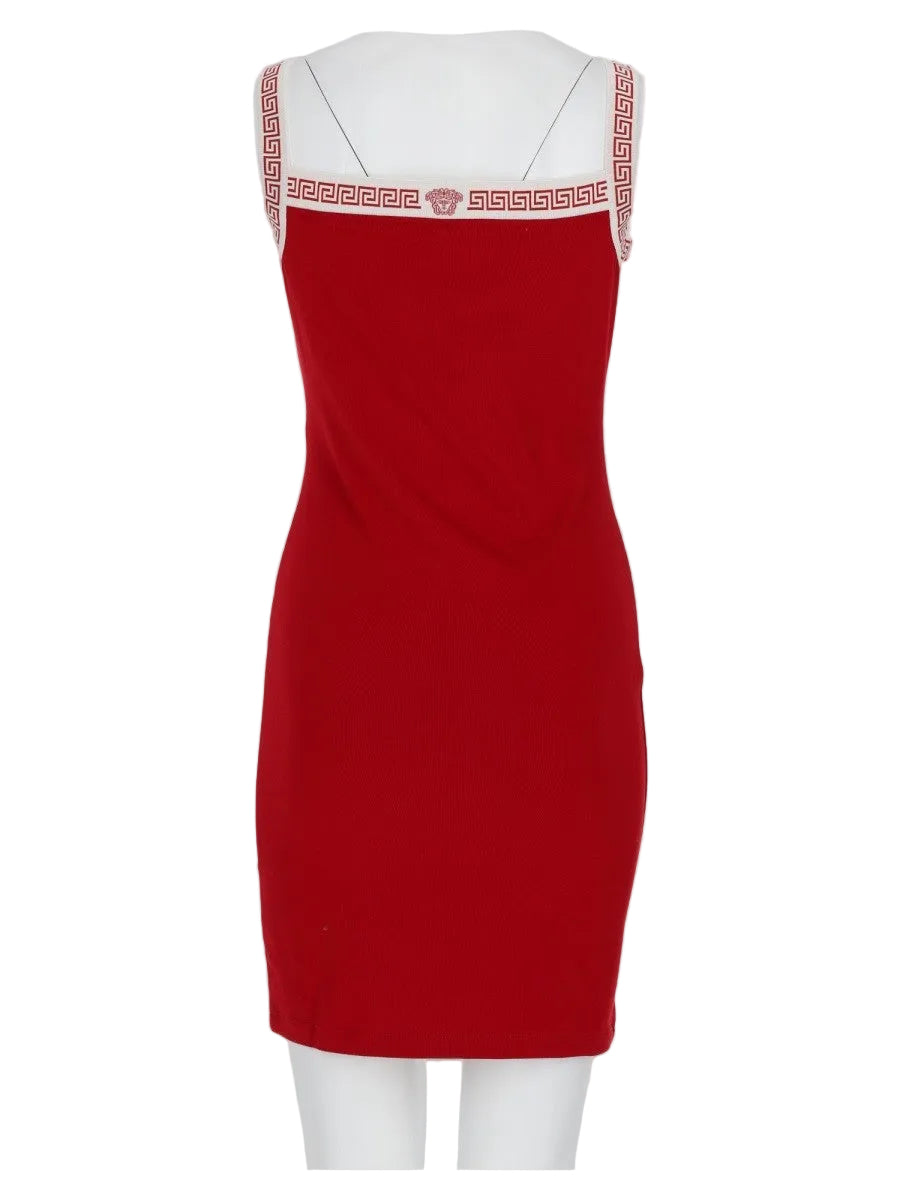Abito Con Motivo Jacquard