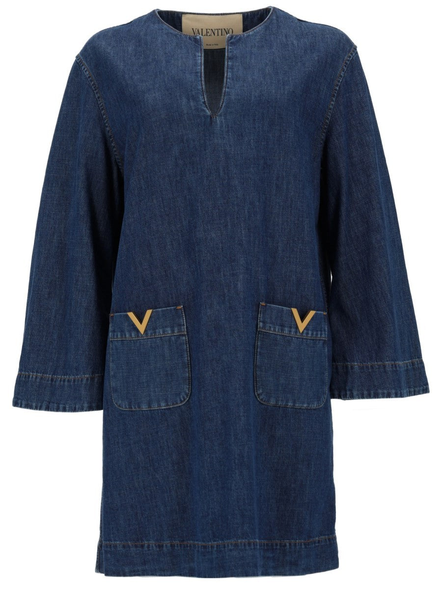 ABITO IN DENIM "CHAMBRAY"