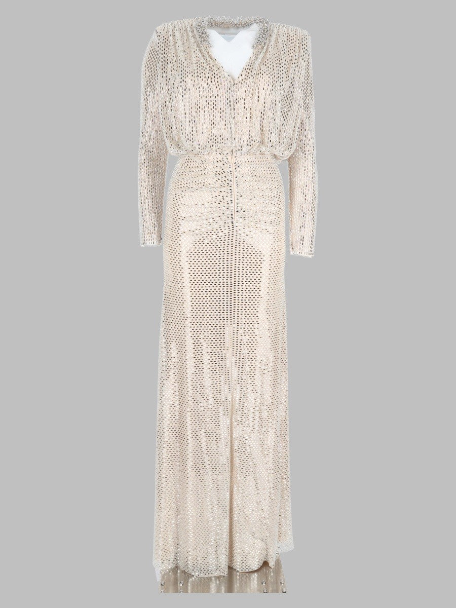 Abito Lungo Con Strass