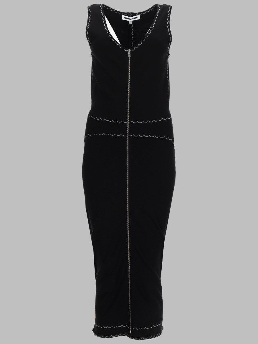 ABITO IN VISCOSA CON ZIP