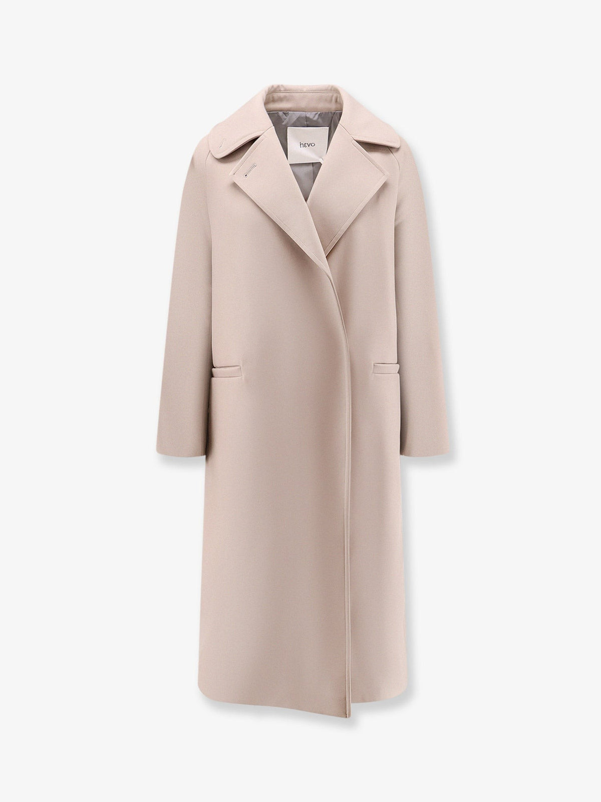 Adelfia double-breasted nylon trench