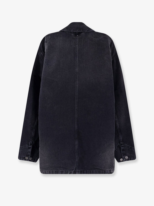 Aden black denim jacket