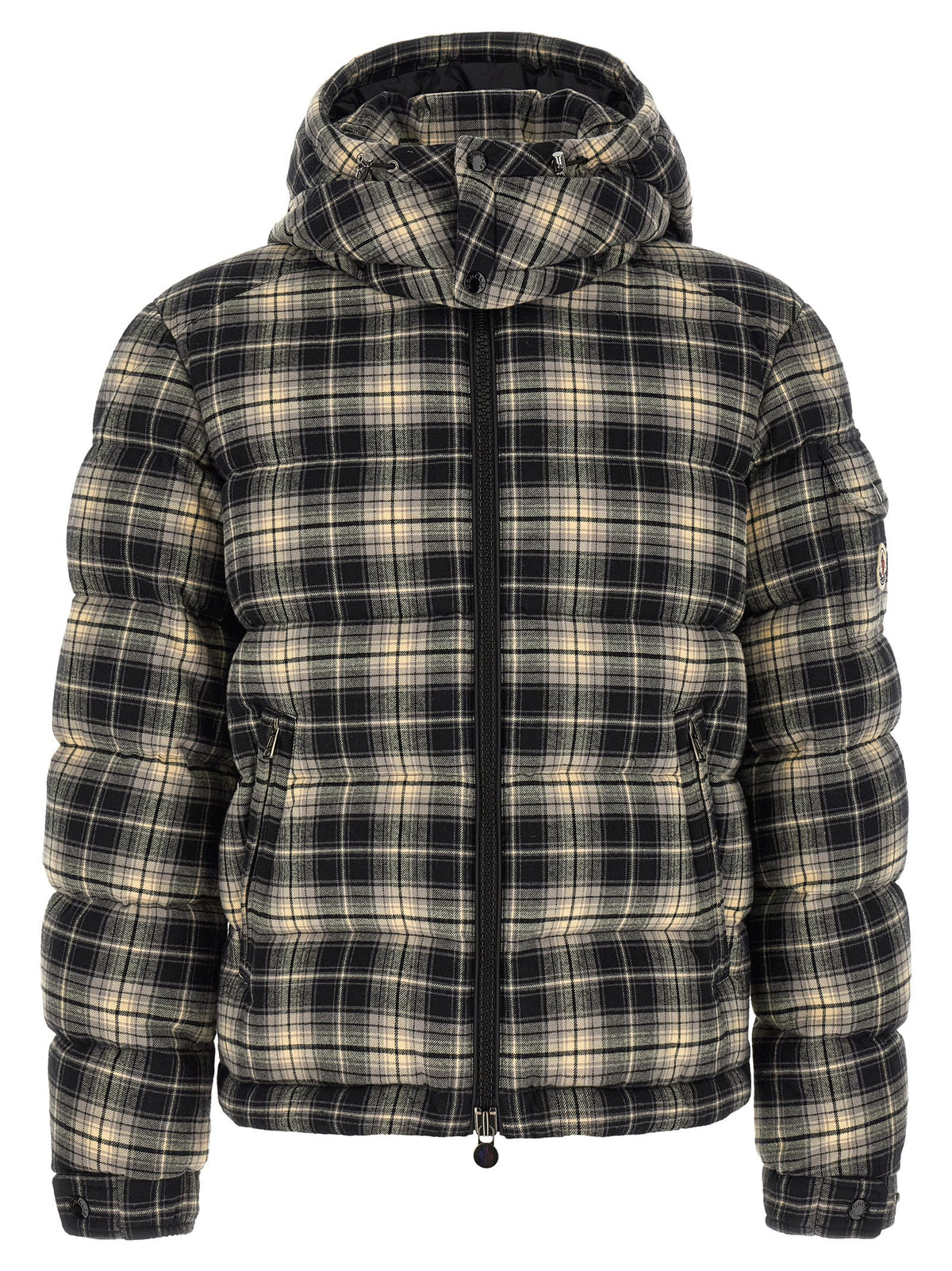 'Airor' check down jacket