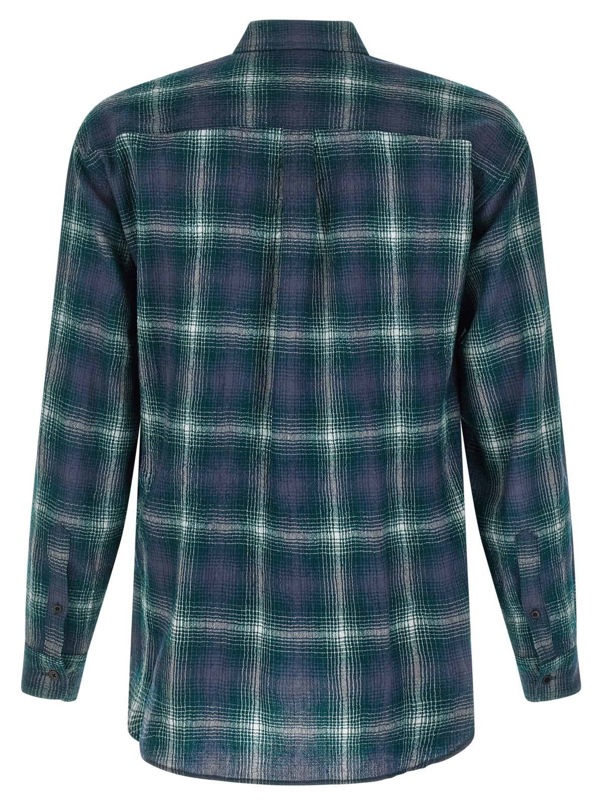 'Airy Wool Check' shirt