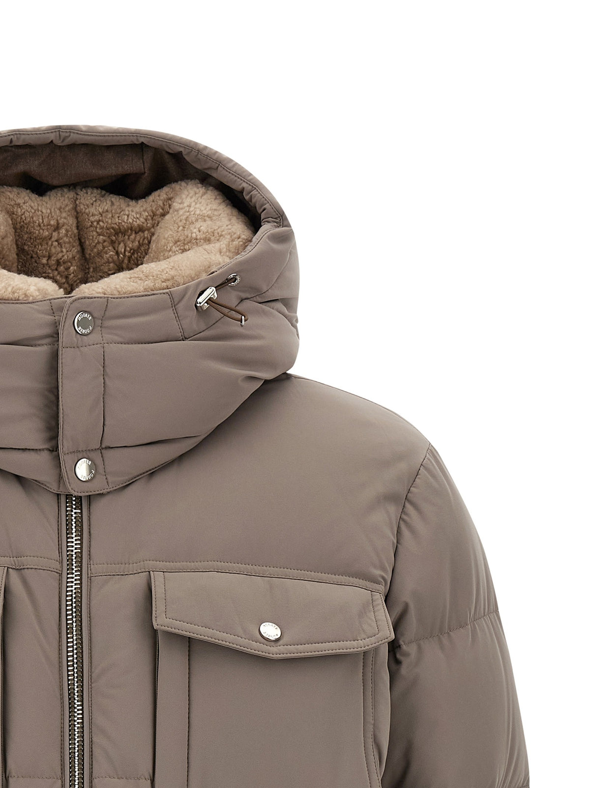 'Alarick' bomber jacket - 'Acqua' line