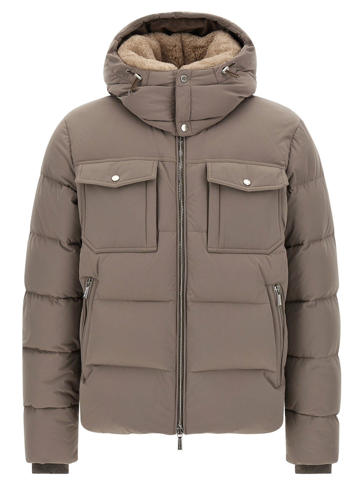 'Alarick' bomber jacket - 'Acqua' line