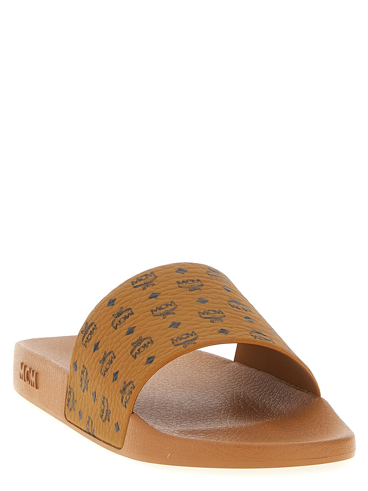 all-over monogram slides