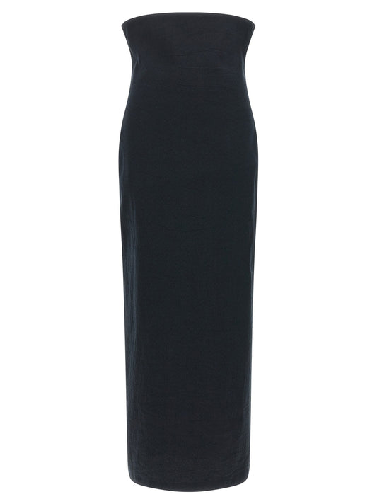 'Allow' long skirt with zip