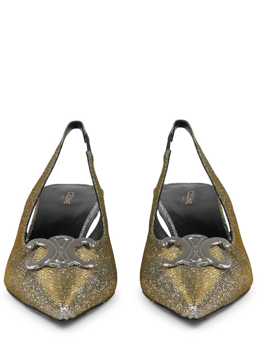 alma triomphe iridescend slingback 50