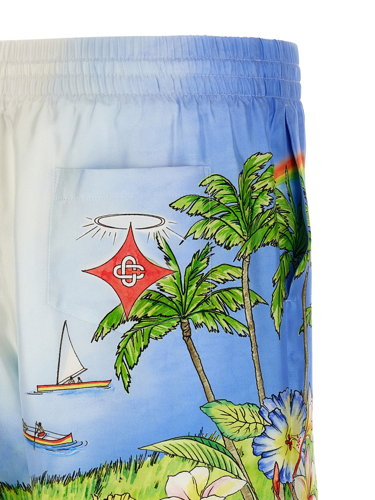 'Aloha' bermuda shorts