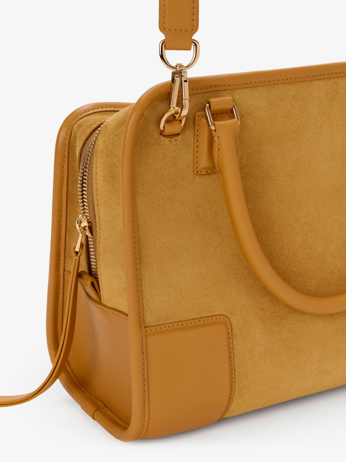 Amazona 180 Medium Suede Shoulder Bag