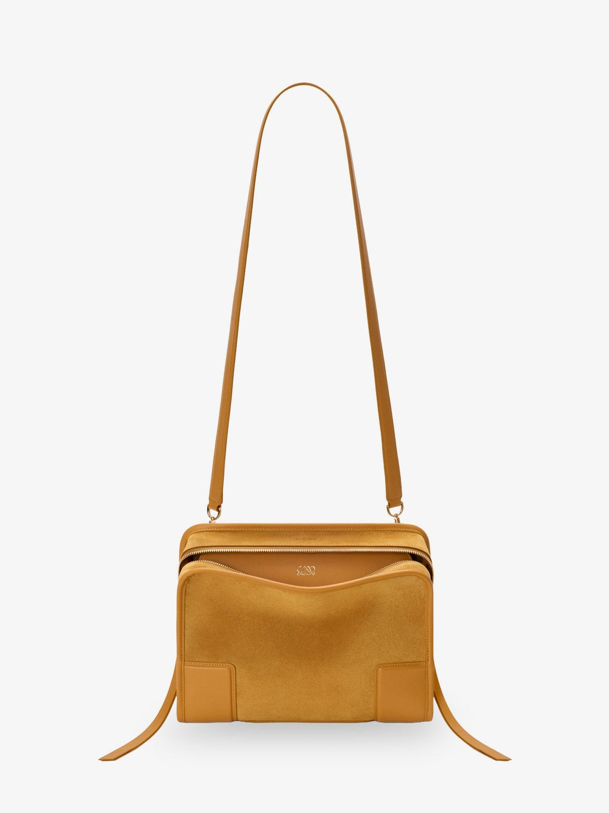 Amazona 180 Medium Suede Shoulder Bag
