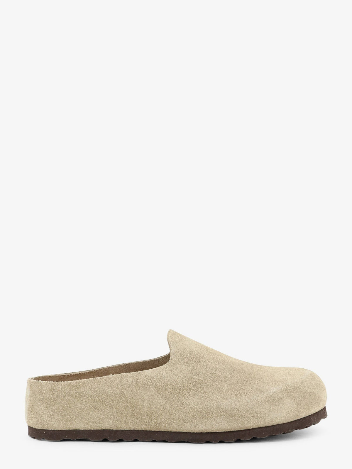 Amsterdam Wrapped sabot suede sandals