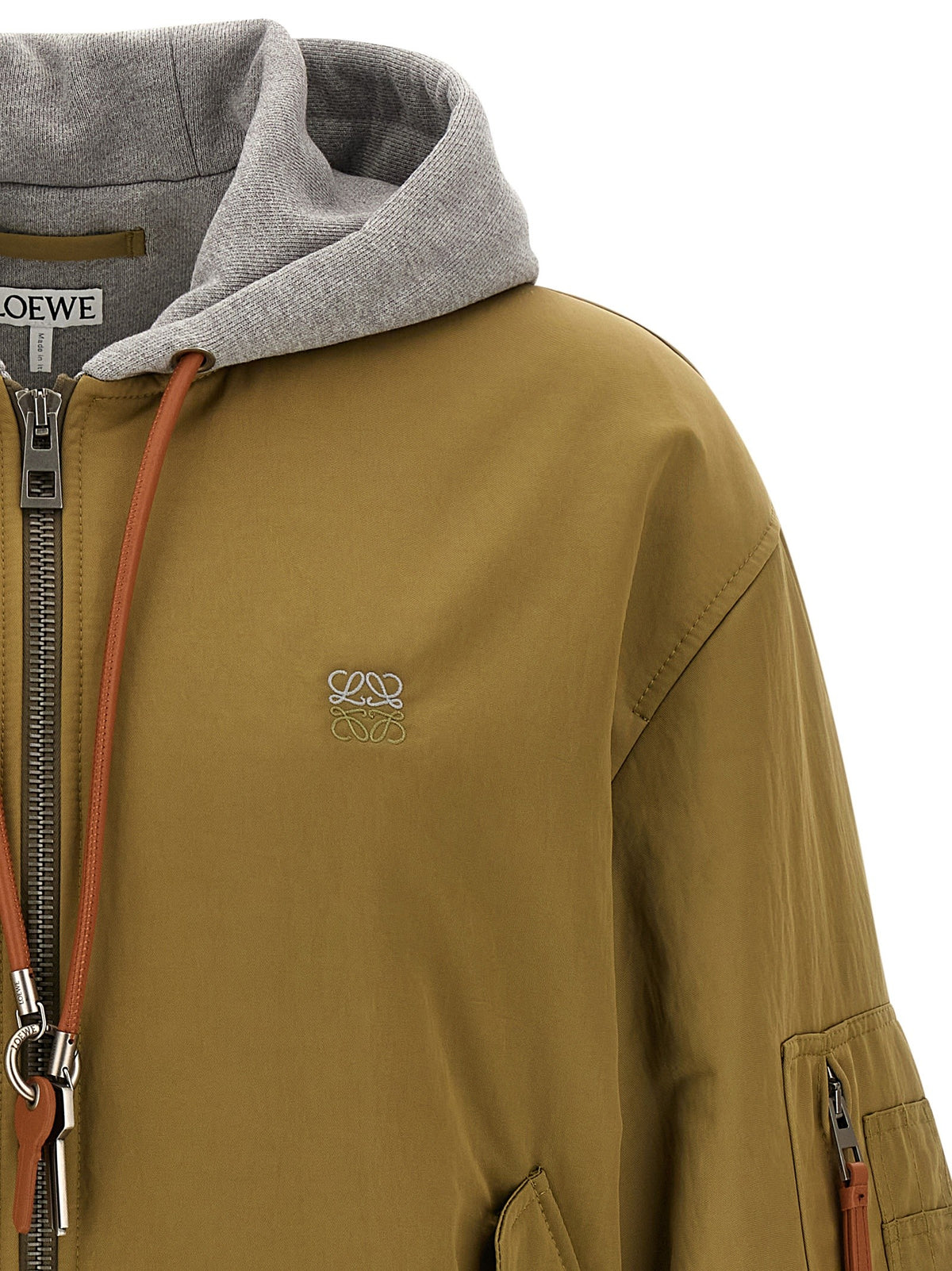 'Anagram' keychain bomber jacket