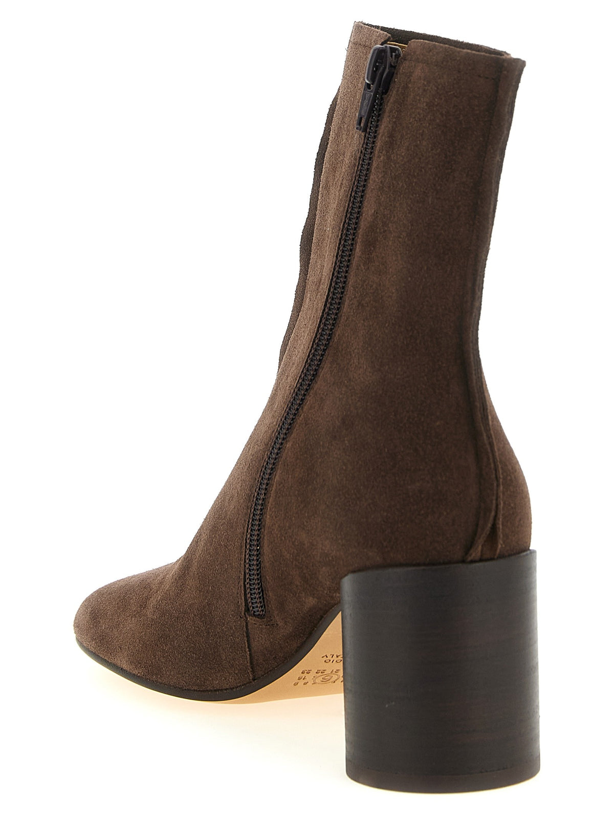'Anatomic' stitch-toe ankle boots