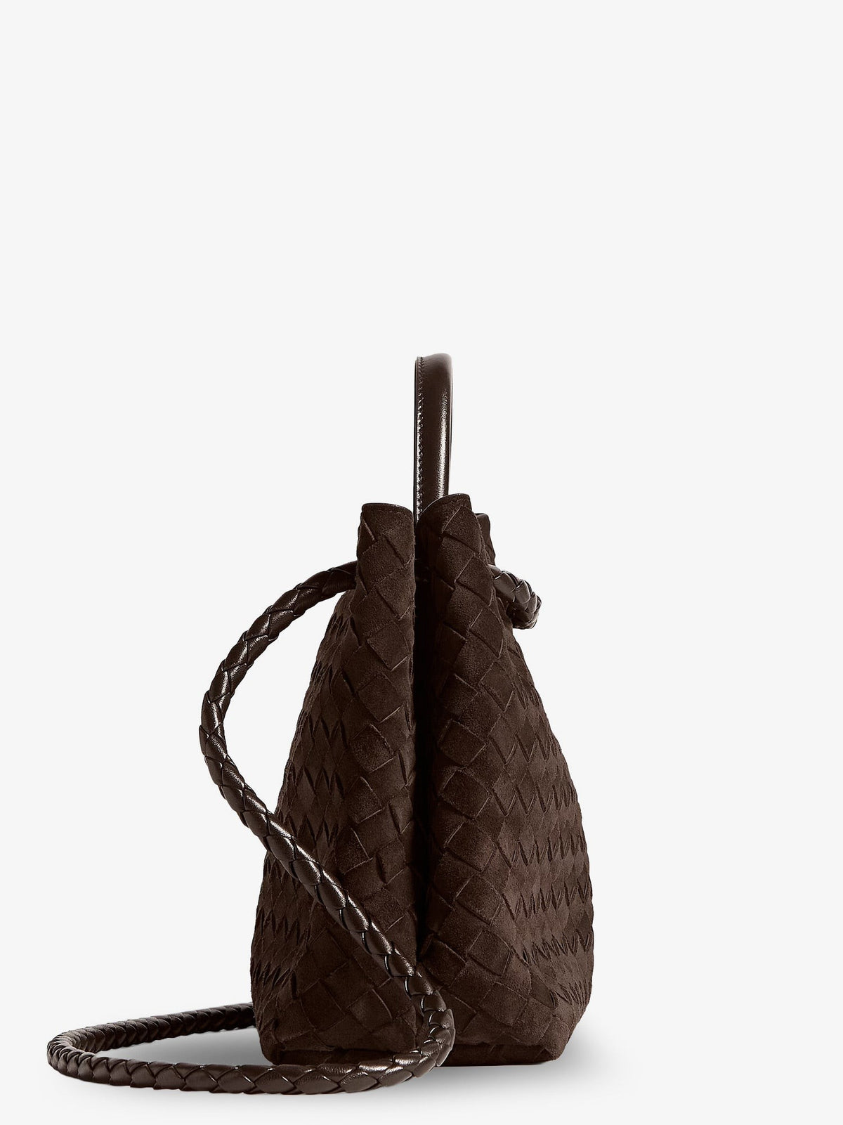 Andiamo Medium Suede Handbag
