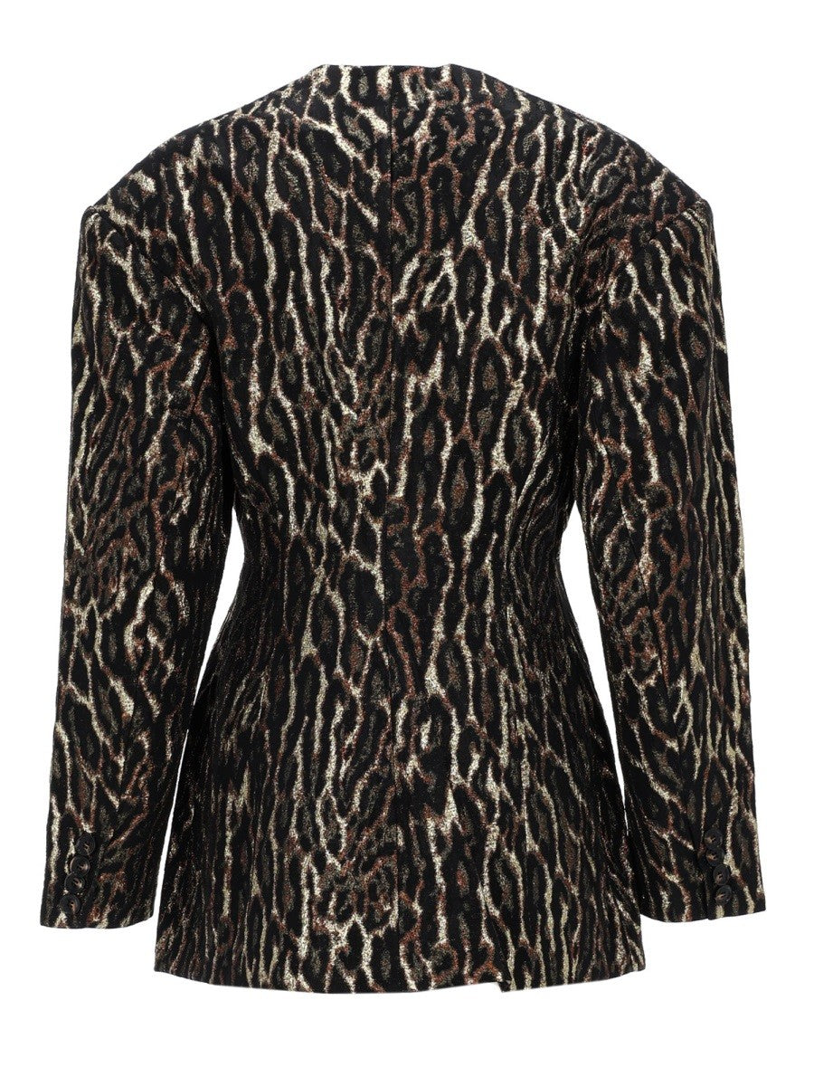 ANIMAL PRINT BLAZER