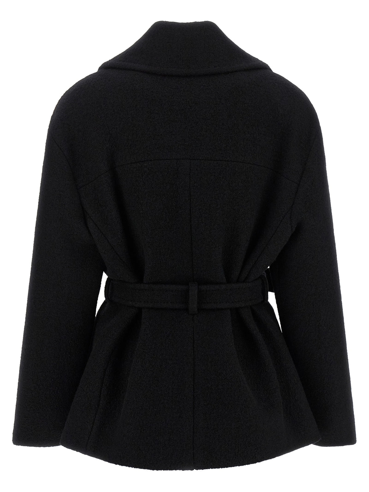 'Anthem' belted caban