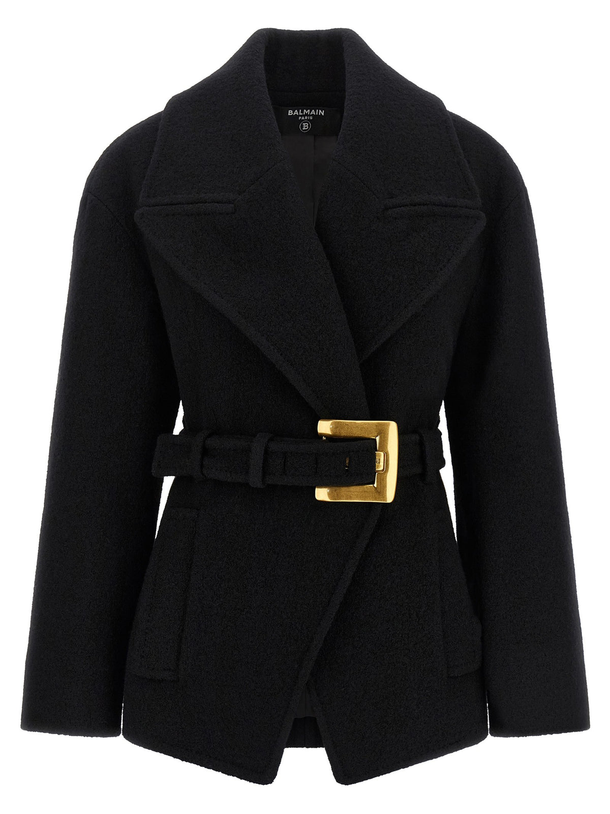'Anthem' belted caban