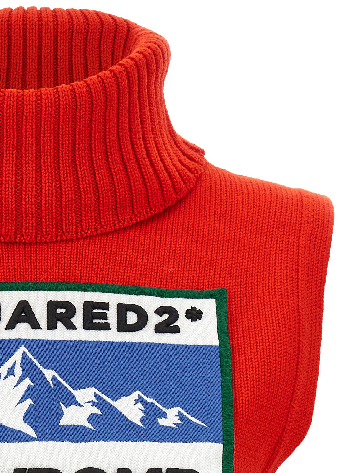 'Après Ski' cropped vest