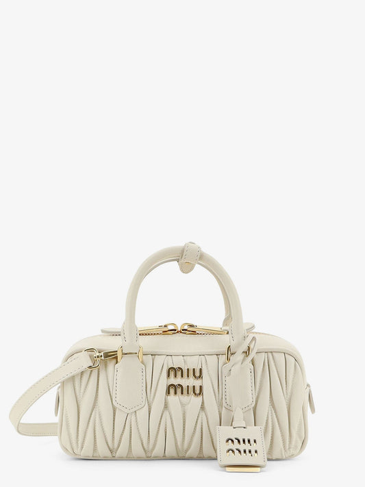 Arcadie quilted leather shoulder bag